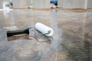 Garage epoxy flooring