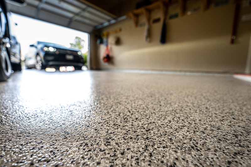 Garage epoxy flooring