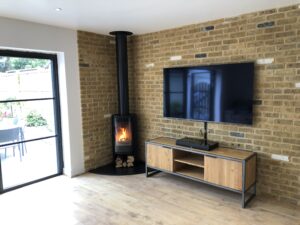 fireplace brickwork